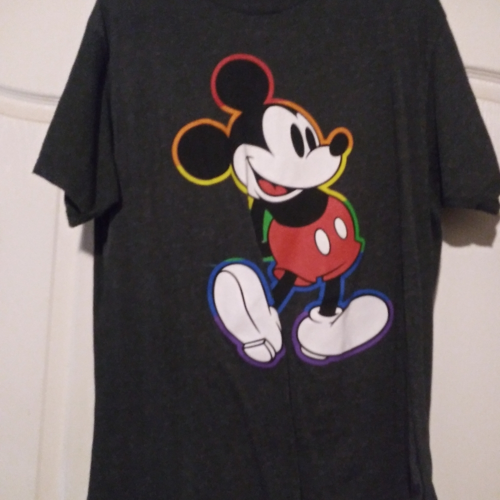 Rainbow Mickey Mouse Tee